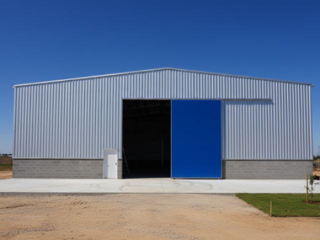 Galpón de estructura metálica